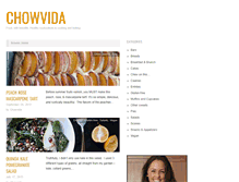 Tablet Screenshot of chowvida.com